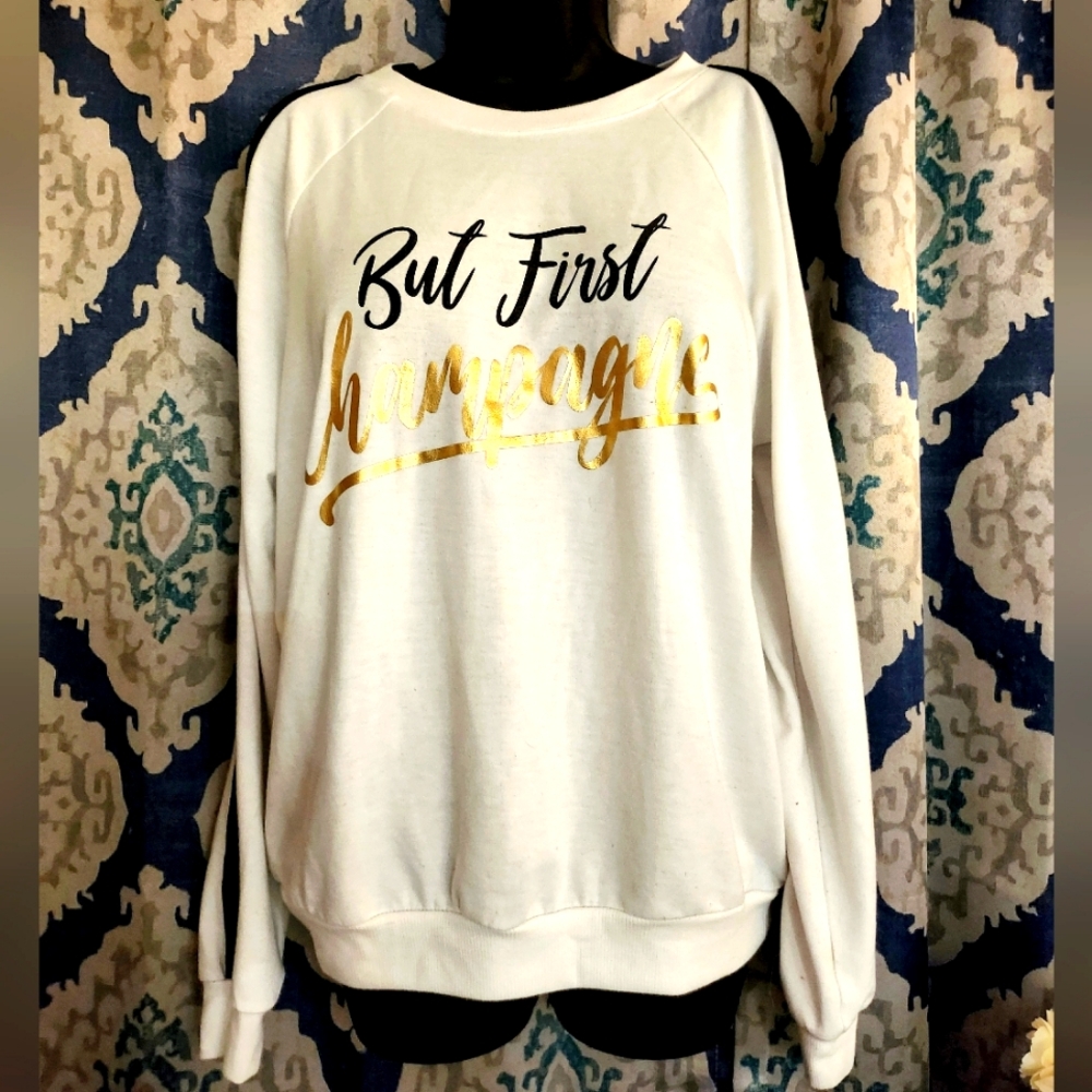 Cold shoulder long sleeve top